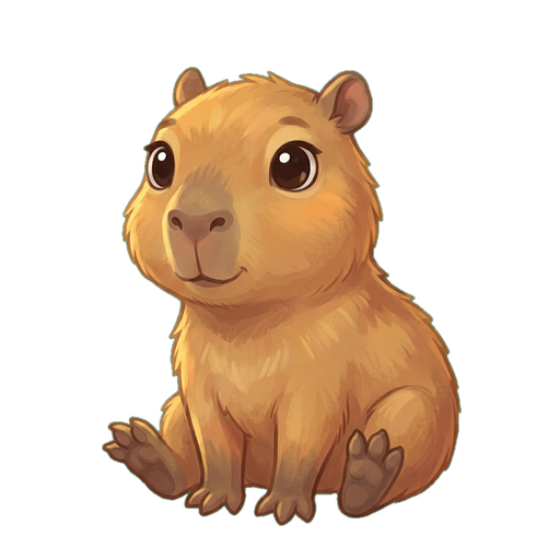capybara as a pup