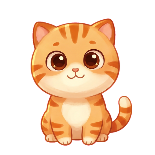 orange tabby as a pup