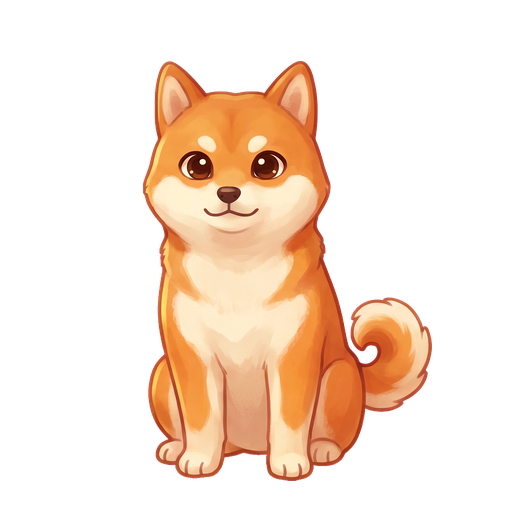 shiba inu as a grown